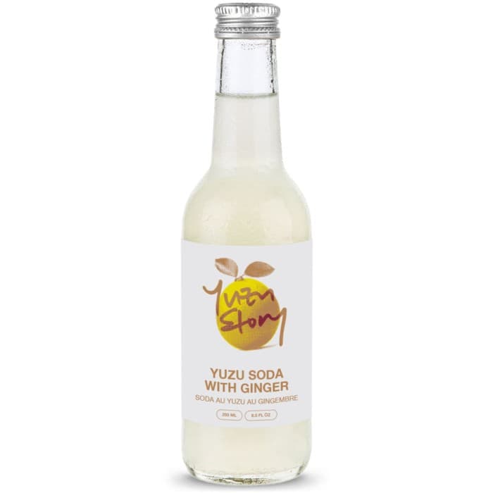 Yuzu Story Kolsyrad Yuzu Ingefära 25cl – från Yuzu Story (tidigare Sansu Yuzu) – 35 kr – hos Delitea