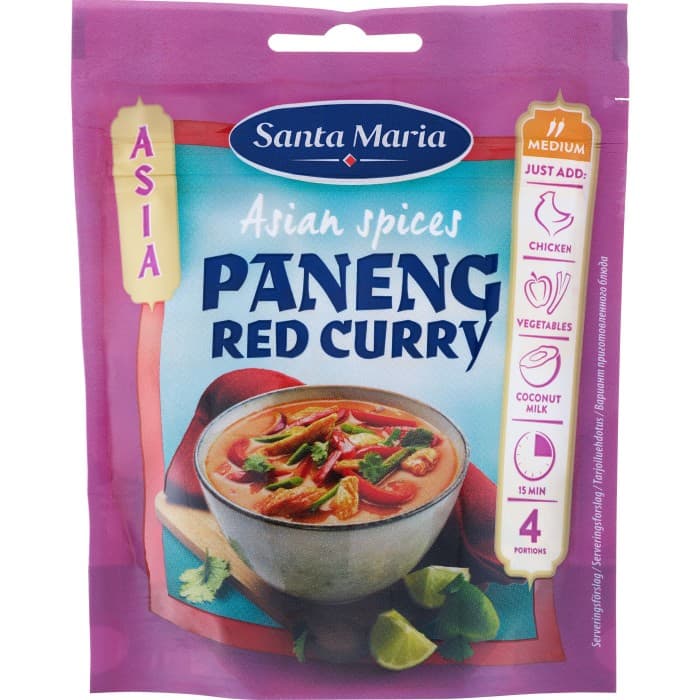 Santa Maria Kryddblandning Paneng Red Curry 32g