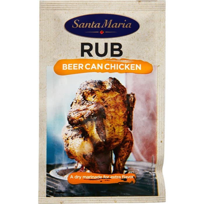 Santa Maria BBQ Rub Beer Can Chicken 30g