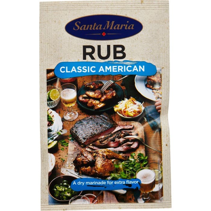 Santa Maria BBQ Rub Classic American 22g