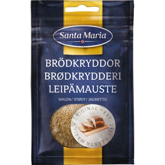 Santa Maria Brödkryddor Malda 16g – från Santa Maria – 14 kr – hos Delitea
