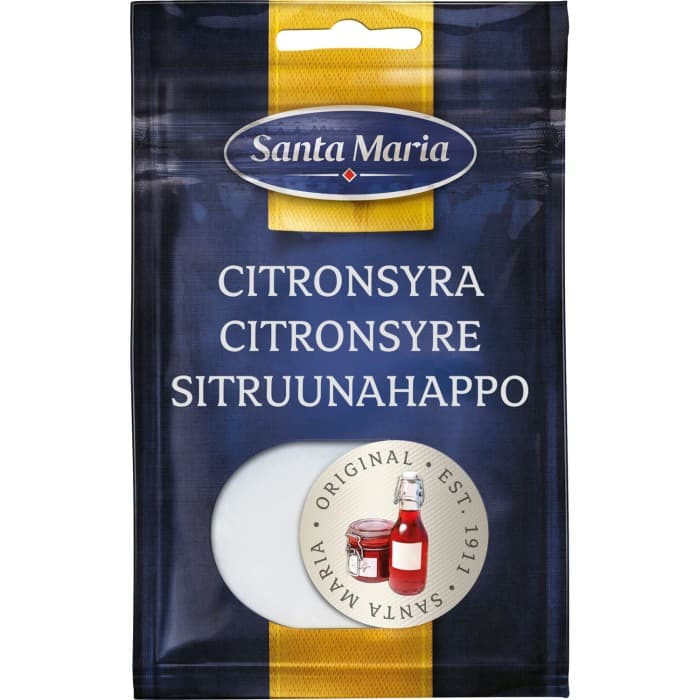 Santa Maria Citronsyra 32g