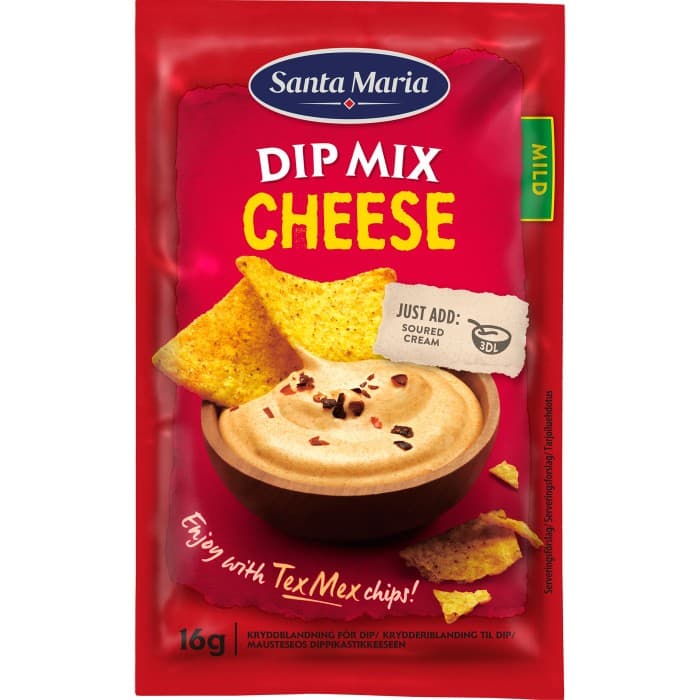 Santa Maria Dip Mix Cheese 16g