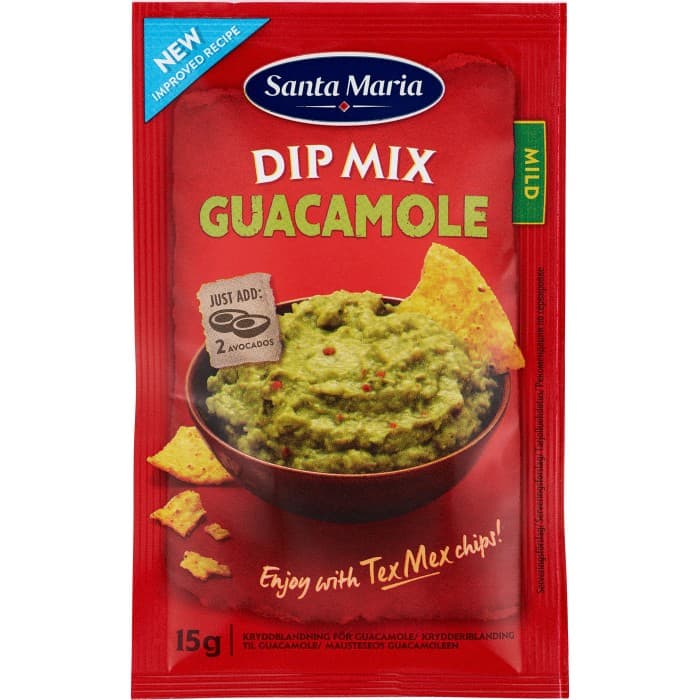 Santa Maria Dip Mix Guacamole 15g från Santa Maria – köp hos Delitea