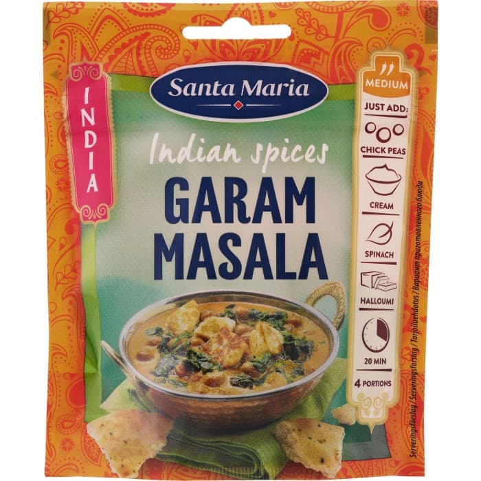 Santa Maria Garam Masala Spice Mix – från Santa Maria – 19 kr – hos Delitea