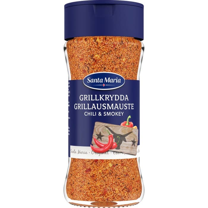 Santa Maria Grillkrydda Chili & Smokey 81g – från Santa Maria – 25 kr – hos Delitea