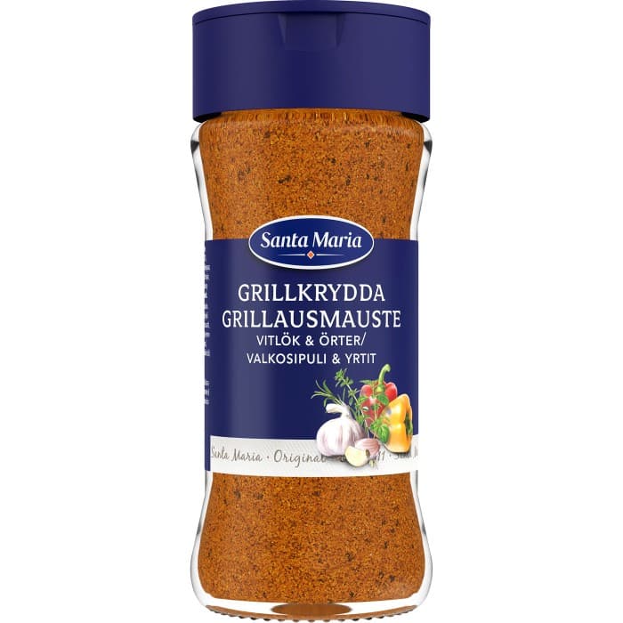 Santa Maria Grillkrydda Vitlök & Örter 87g – från Santa Maria – 25 kr – hos Delitea