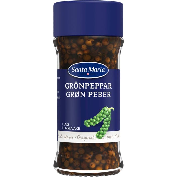 Santa Maria Grönpeppar i Lag 80g