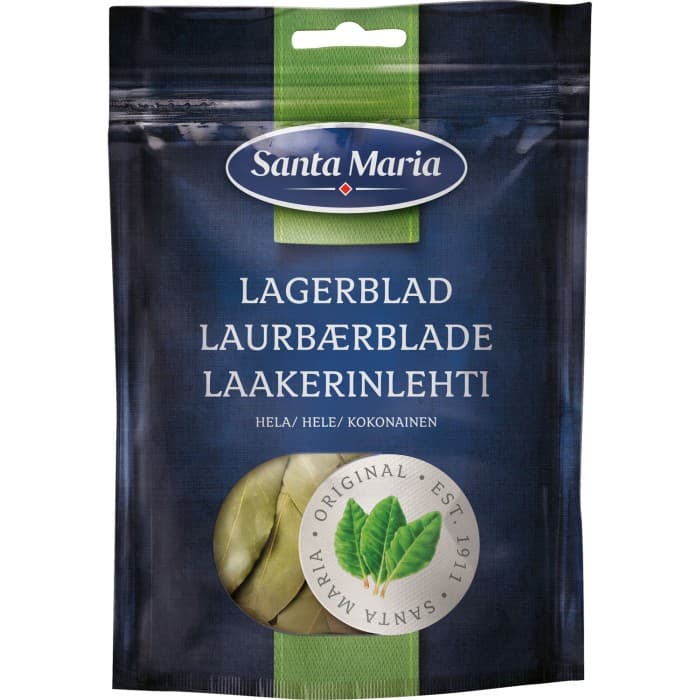 Santa Maria Lagerblad Hela 4g – från Santa Maria – 14 kr – hos Delitea
