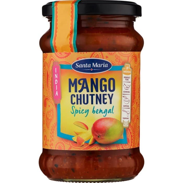 Santa Maria Mango Chutney Hot 350g – från Santa Maria – 37 kr – hos Delitea
