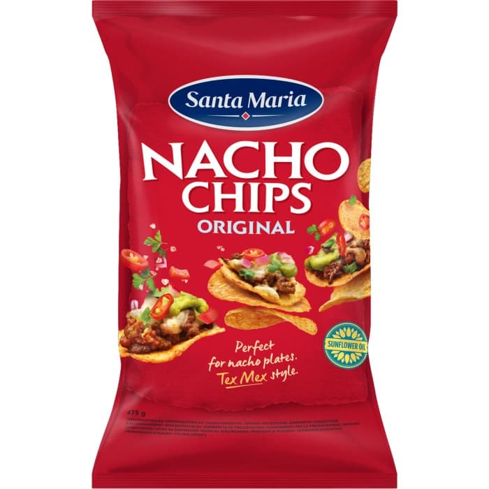 Santa Maria Nacho Chips 475g – från Santa Maria – 39 kr – hos Delitea