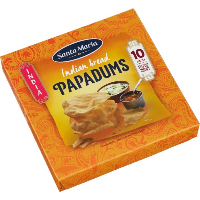 Santa Maria Papadums 110g