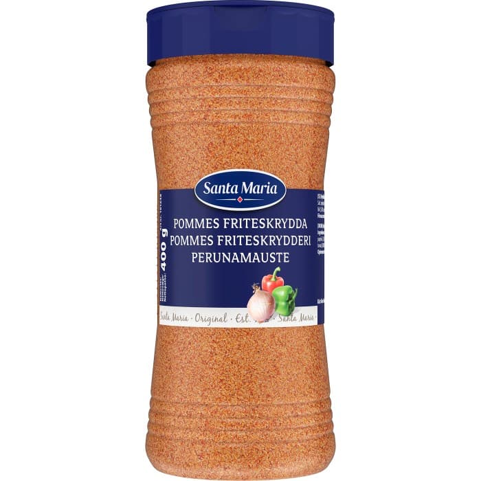 Santa Maria Pommes Friteskrydda Allburk 400g