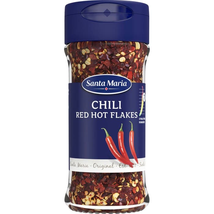 Santa Maria Red Hot Chili Flakes 28g – från Santa Maria – 35 kr – hos Delitea