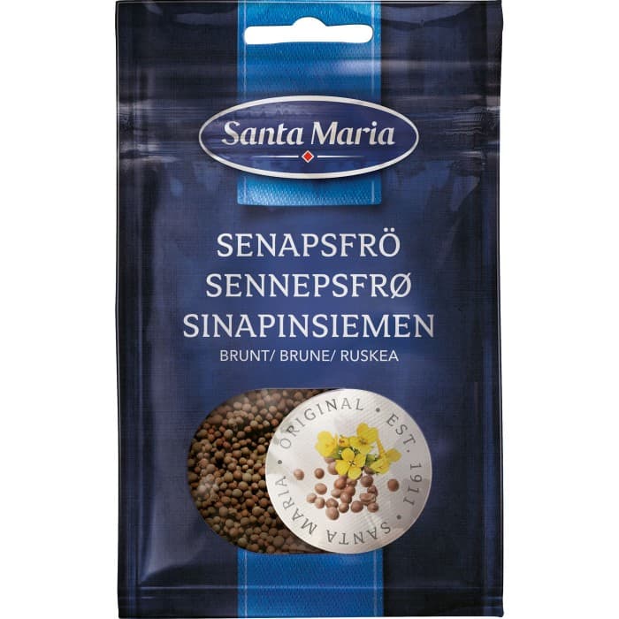 Santa Maria Senapsfrö Brunt 28g