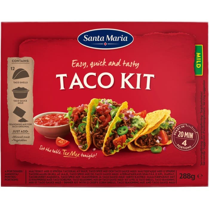 Santa Maria Taco Kit 288g – från Santa Maria – 45 kr – hos Delitea