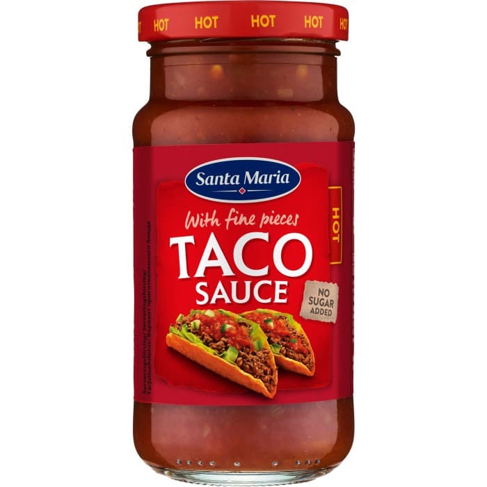 Santa Maria Taco Sauce Hot 230g – från Santa Maria – 21 kr – hos Delitea