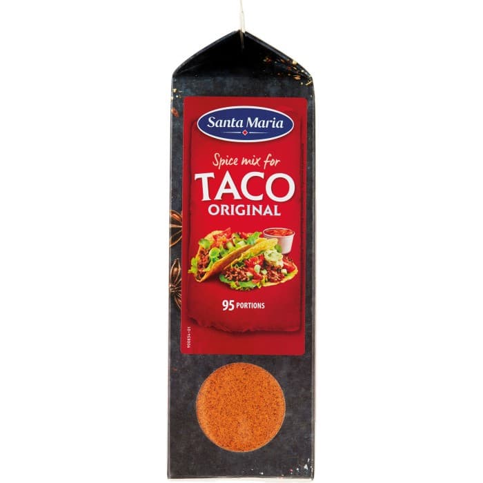 Santa Maria Tacokrydda Original Spice Mix 532g – från Santa Maria – 139 kr – hos Delitea