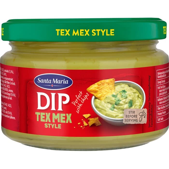 Santa Maria Tex Mex Style Dipp 250g – från Santa Maria – 37 kr – hos Delitea