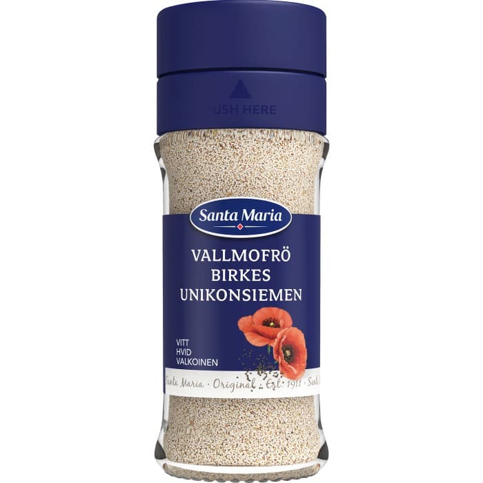 Santa Maria Vallmofrö Vitt 43g