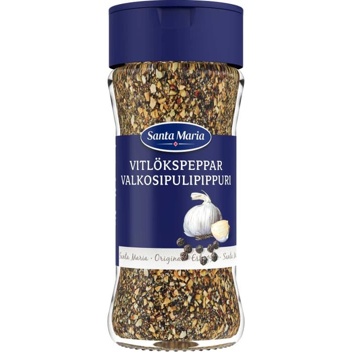 Santa Maria Vitlökspeppar 90g – från Santa Maria – 47 kr – hos Delitea