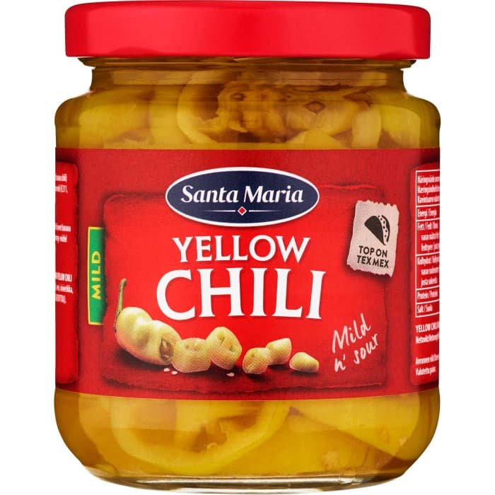 Santa Maria Yellow Chili Mild 215g