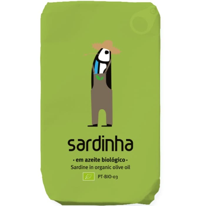 Sardinha Sardiner i Ekologisk Olivolja 120g – från Sardinha – 56 kr – hos Delitea