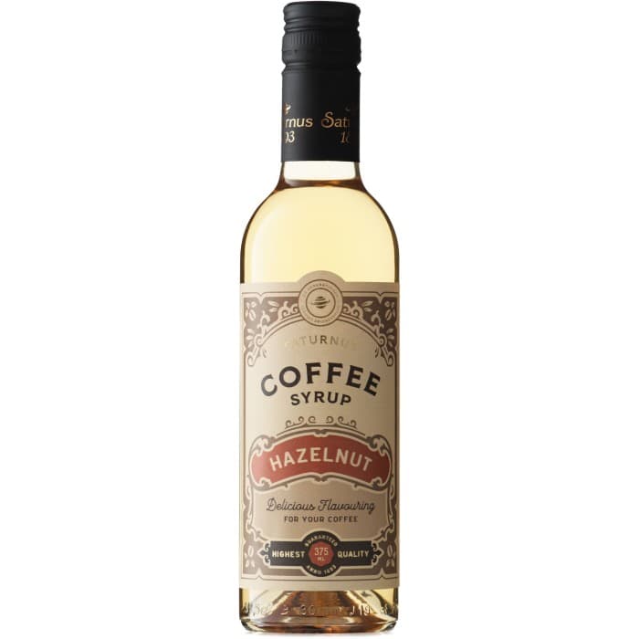 Saturnus 1893 Hazelnut Coffee Syrup 375ml – från Saturnus 1893 – 33 kr – hos Delitea