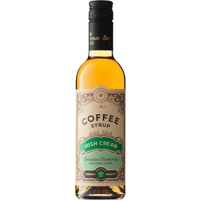 Saturnus 1893 Irish Cream Coffee Syrup 375ml
