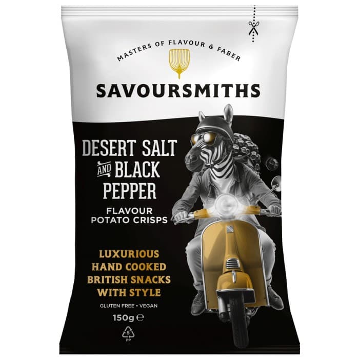 Savoursmiths Desert Salt & Black Pepper 150g – från Savoursmiths – 43 kr – hos Delitea