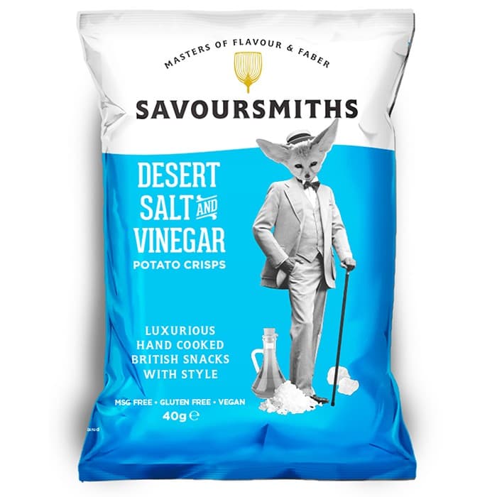 Savoursmiths Desert Salt & Vinegar 150g – från Savoursmiths – 39 kr – hos Delitea