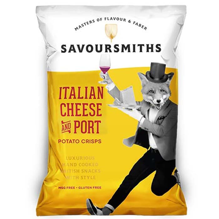Savoursmiths Italian Cheese & Wine 150g – från Savoursmiths – 43 kr – hos Delitea