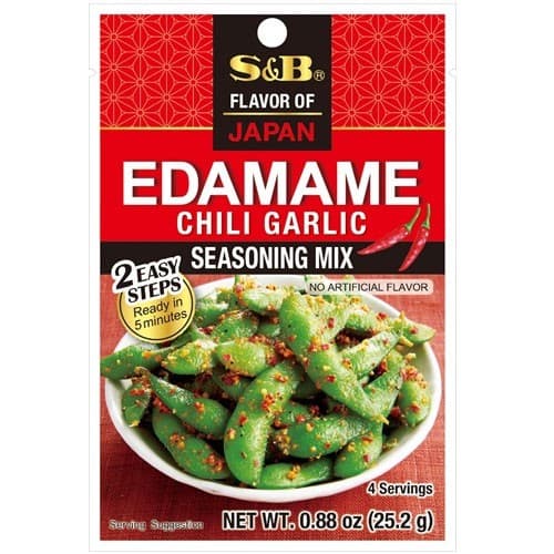 S&B Chili Garlic Edamame 26g – från S&B – 29 kr – hos Delitea