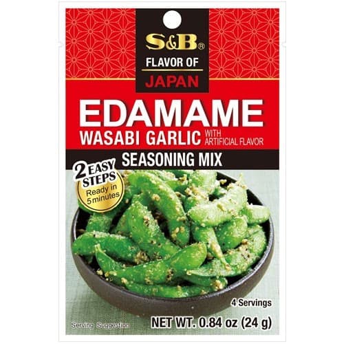S&B Edamame Wasabi Garlic 24g – från S&B – 29 kr – hos Delitea