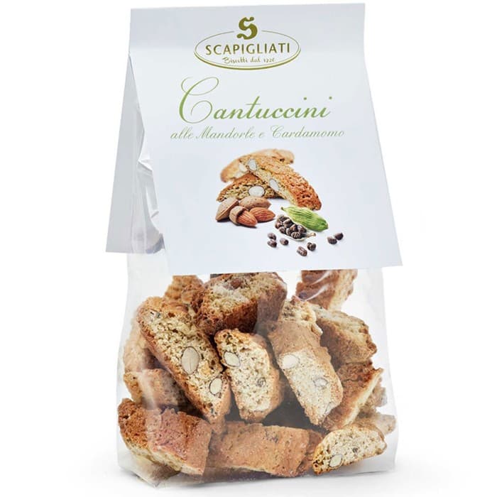 Scapigliati Cantuccini Kardemumma & Mandel 150g – från Scapigliati – 69 kr – hos Delitea