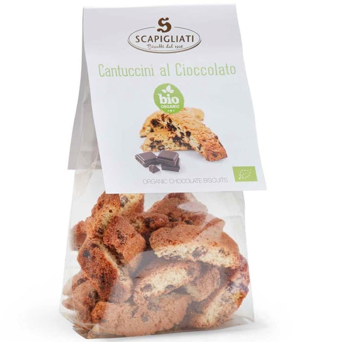 Scapigliati Ekologisk Chokladcantuccini 150g – från Scapigliati – 89 kr – hos Delitea