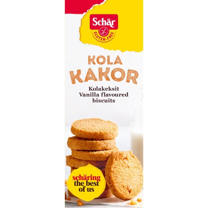 Schär Kolakakor Glutenfria 150g – från Schär – 35 kr – hos Delitea