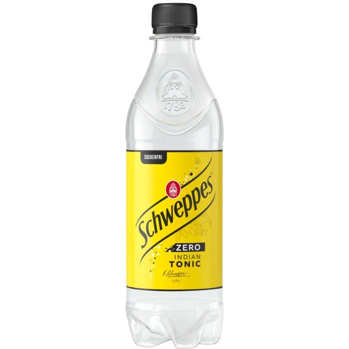 Schweppes Indian Tonic Zero PET 50cl – från Schweppes – 18 kr – hos Delitea