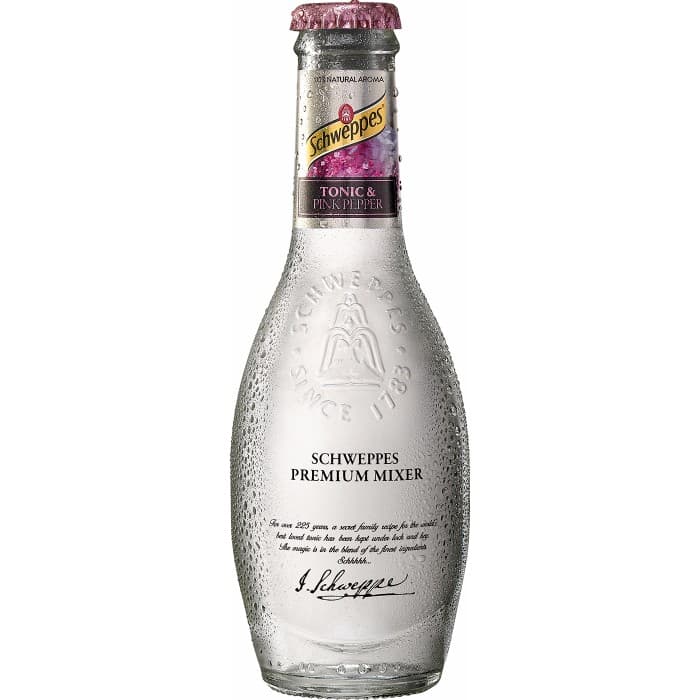 Schweppes Premium Mixers Tonic Pink Pepper 20cl – från Schweppes – 23 kr – hos Delitea