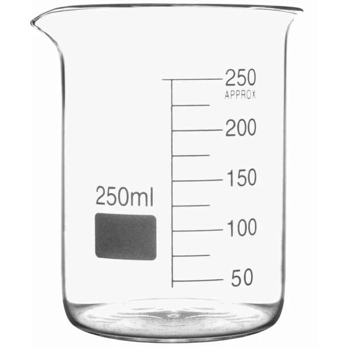 Scientific Glass Beaker 250ml – 85 kr – hos Delitea
