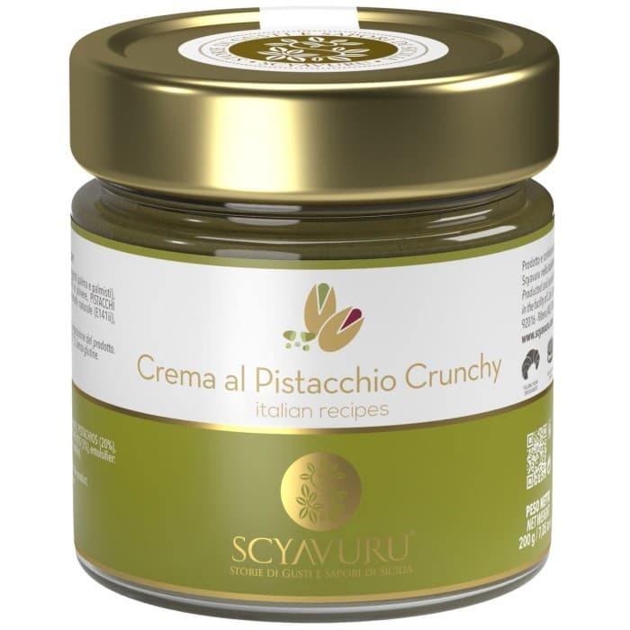 Scyavuru Pistagekräm Crunchy 200g från Scyavuru – köp hos Delitea