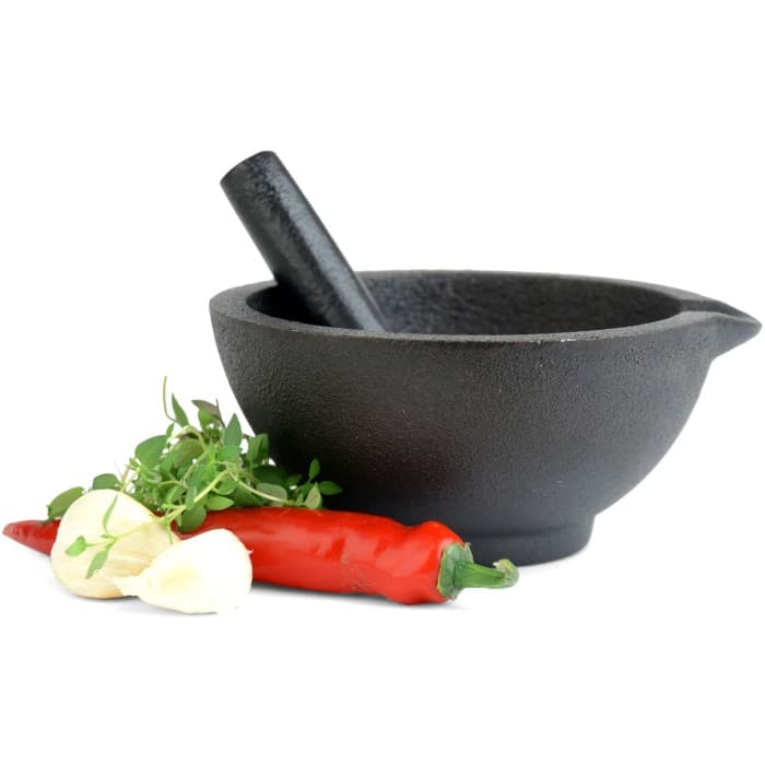 Senso Kitchen Mortel Gjutjärn 13cm – från Senso Kitchen – 195 kr – hos Delitea