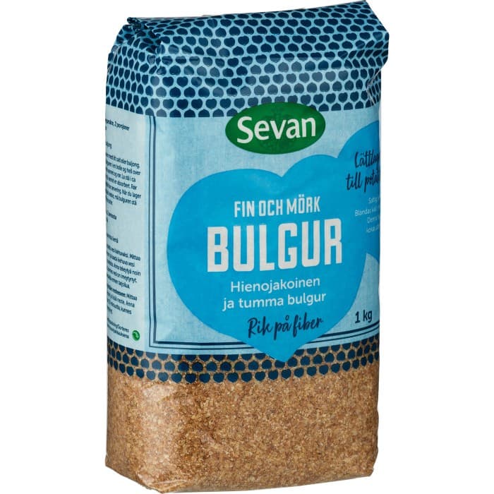 Sevan Bulgur Fin & Mörk 1kg – från Sevan – 30 kr – hos Delitea