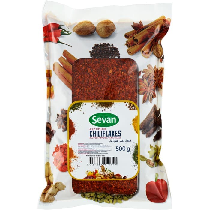 Sevan Chiliflakes Aleppopeppar 500g – från Sevan – 113 kr – hos Delitea