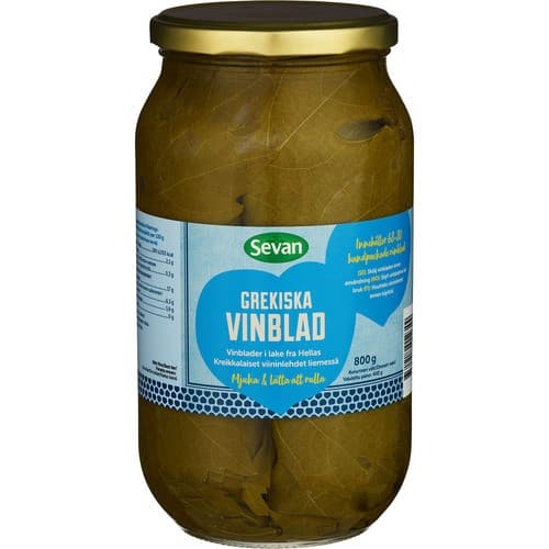 Sevan Grekiska Vinblad i Lag 800g från Sevan – köp hos Delitea