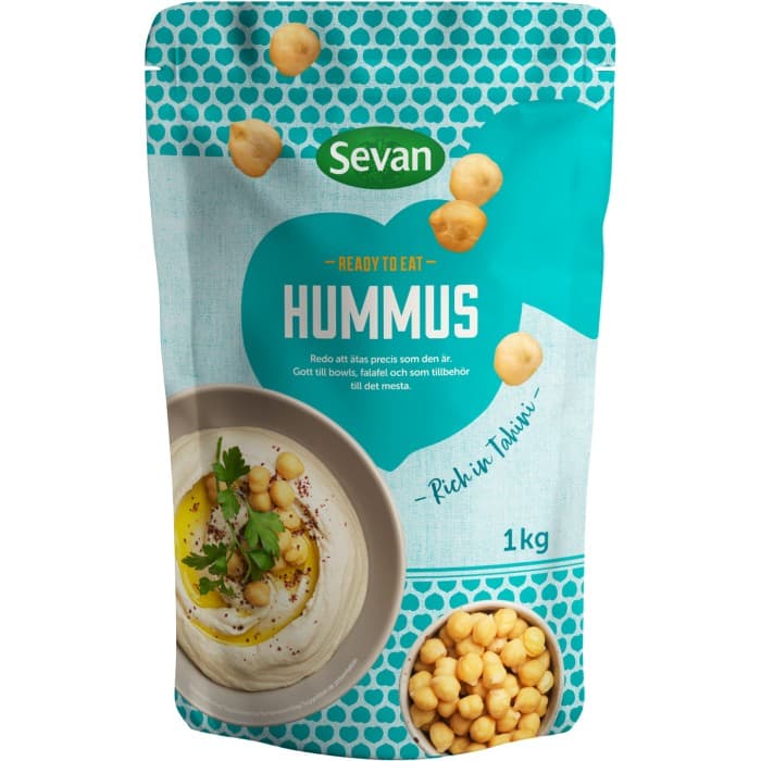 Sevan Hummus Ready to Eat 1kg från Sevan – köp hos Delitea