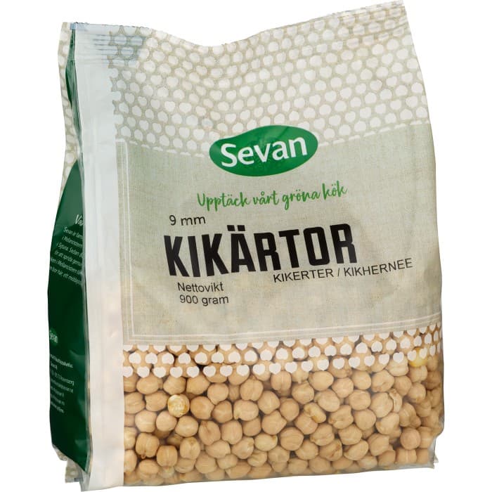 Sevan Kikärtor Torkade 9mm 900g
