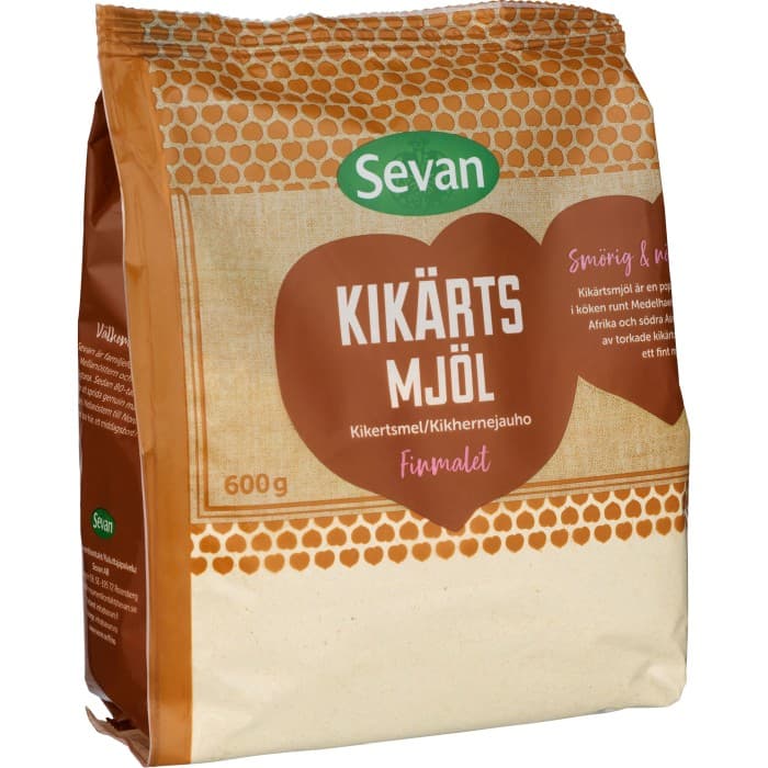 Sevan Kikärtsmjöl 600g – från Sevan – 43 kr – hos Delitea