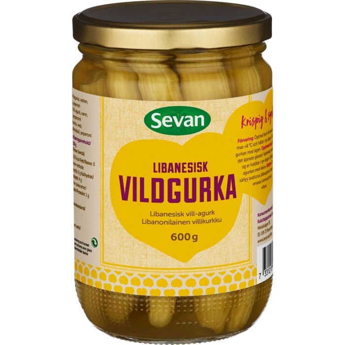 Sevan Libanesisk Vildgurka 600g från Sevan – köp hos Delitea