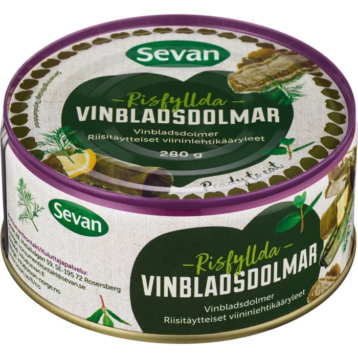 Sevan Vinbladsdolmar 280g från Sevan – köp hos Delitea